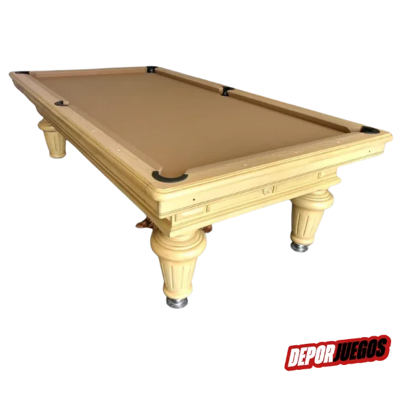 Mesa de Billar Estilo Francés (Modelo Torneado) – Restaurada - Vista 5
