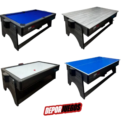 Mesa Multifuncional  4 en 1 Giratoria