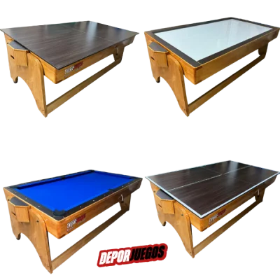 Mesa Multifuncional 4 en 1 Giratoria